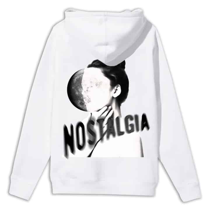 Nostalgia Hoodie White Back MAMPICI